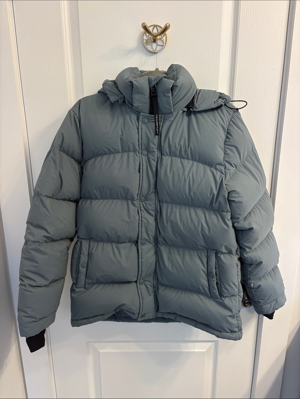 Aritzia Women's Super Puff Jacket - Slate Blue